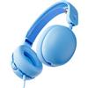 Skullcandy Grom Cuffie Over-Ear per Bambini, con Controllo del Volume, Porta Share Audio, Microfono, Compatibili con Dispositivi Bluetooth e Computer - Blu