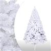 Cecaylie - Albero di Natale artificiale, 120 cm, abete di Natale, abete nordico, 200 rami di plastica, supporto in plastica, tronco verde