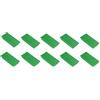 Franken HM2350 02 - Magnete, 23 x 50 mm, 1.000 g, colore verde, 10 Pezzi