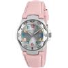 Breil Orologio DONNA ICE quadrante MONO-COLORE ARGENTO movimento SOLO TEMPO - 3 LANCETTE QUARZO e CINTURINO GOMMA ROSA EW0294