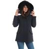 PEUTEREY - Donna DONNET KL Fur NER Piumino Parka Liscio Nero Slim Fit - Taglia 42