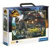 Clementoni- Jurassic World World-1000 Pezzi-Puzzle Adulti, Made in Italy, Multicolore, 39699