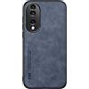 Kepuch Silklike Cover per Honor 70 - Custodia Case Piastra Metallica Incorporata per Honor 70 - Blu