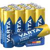 VARTA Longlife Power Batterie AA Mignon LR06 (pacco da 12) Batteria alcalina - Made in Germany - Ideali per giocattoli, torce, controller e altri dispositivi a batteria