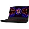 MSI Thin GF63 12VE-292IT, Notebook Gaming, 15.6" FHD 144Hz, Intel i7-12650H, Nvidia RTX 4050 6GB GDDR6, RAM 16GB DDR4 3200MHz, 512B SSDPCIe 4, WiFi 6, Win 11 Home, Layout e Garanzia ITA, Nero