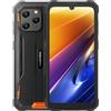 Blackview Rugged Smartphone Blackview BV5300 Plus, 16GB+128GB (Estensione 1TB), 3 Slot Per Schede, 13MP+8MP, IP68 Cellulare Impermeabile Antiurto Android 13 DUAL SIM, 6.1'' HD+, Batteria 6580mAh, NFC, Arancione