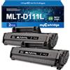 MYCARTRIDGE MLT-D111L Toner compatibile per MLT D111L Samsung MLT-D111S per Samsung Xpress M2070W Toner Samsung M2020 Samsung M2070 (2 nero)