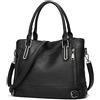 VINBAGGE Borsa Tote Donna Borsa Tracolla Grande in PU Pelle Morbida Borse a Spalla Donna Shopper