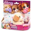 Just Play Peluche interattivo furReal Newborns Puppy, piccolo cucciolo di peluche con effetti sonori e movimento, giocattoli per bambini dai 4 anni
