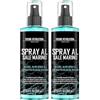 Viking Revolution - Sea Salt Spray - Spray al Sale Marino per Capelli Uomo con Alghe, Aloe Vera ed Alga Rossa - Spray Volumizzante per Aggiungere Volume e Texture - Spray Texturizzante - 2 x 260 ml