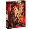 Clementoni- Anne Stokes Collection-Inner Strenght Drago Puzzle, 1000 Pezzi, Multicolore, 867 gr, 39464