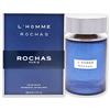 Rochas L'homme, 39 EAU DE Toilette 100ml Unisex Adulto, Negro, Estándar