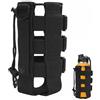 Hugfads Borsa Porta Borraccia Molle Militare Tattica - Custodia Regolabile per Sport Outdoor, Escursionismo, Campeggio - Nylon Resistente Impermeabile
