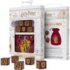 Q WORKSHOP Harry Potter pack dés Grifondoro Set di dadi e sacchetti (5)
