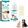 TUKNN Gocce per Acari dell Orecchio,Pulisci Orecchie Cane e Gatto,Detergente per Orecchie per Cane,Gocce D'acari,Dog Ear Cleaner,Stop Prurito Rimuovere Earwax,30ml