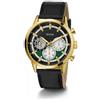 GUESS Orologio Analogico al Quarzo Uomo con Cinturino in Pelle GW0581G2