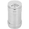 Wisecoco Dispenser di Cannella, Dispenser di Spezie in Acciaio Inossidabile per Sale Zucchero in Polvere Pepe, Gadget da Cucina Organizer per Condimenti Barattolo con Fori di Versamento Regolabili