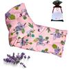 GzCommodities Sacco per semi a microonde Cervicale termico di grano e lavanda con fodera lavabile 50 x 16 cm - Borsa cuscino con aroma caldo e freddo multiuso sacco piedi caldo letti e lombari (Koala Rosa)