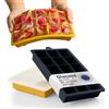 Blumtal stampo ghiaccio silicone 2x15 - stampo ghiaccio con coperchio - stampi ghiaccio per cocktail da 3,3cm - stampi ghiaccio silicone in XL - stampo cubetti ghiaccio senza BPA - nero blu e senape