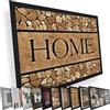 Valia Home Zerbini per ingresso esterno e interno - Tappetino antisporco antiscivolo, perfetto per porte d'ingresso. Resistente, pratico e ideale per mantenere la casa pulita. Misura: 40 x 60 cm