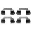 HELLA PAGID 8DZ 355 203-141 Kit accessori, Pastiglia freno,K0161,Sistema frenante,Lucas,per es. BMW / DACIA / LANCIA / MERCEDES-BENZ