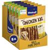 Vitakraft Chicken Bonas XXL, snack cane, bastoncini da masticare con pollo, snack per l'addestramento del cane, senza zuccheri aggiunti (8x 200g)