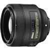 Nikon AF-S NIKKOR 85mm f/1.8G Obiettivo, Nero [Nital Card: 4 Anni di Garanzia]