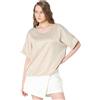 VERO MODA Vmmerle 2/4 O-Neck Top Wvn Ga Noos T-Shirt, Grifone, M Donna