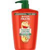 Garnier Fructis - Shampoo riparatore per capelli danneggiati, XXL, con olio di Amla e proteine vegetali di cheraproteine per meno doppie punte, maxi formato, 1000 ml