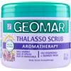 GEOMAR | Thalasso Scrub Corpo Aromatherapy, Con Sale Marino del Mar Morto e Sale di Epsom, Quarzo Rosa, Arricchita con Estratti Botanici (Timo e Mirto), 95% di Origine Naturale, Made in Italy, 600 g