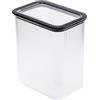 BranQ Home essential Neroli - Contenitore universale con coperchio per conservare alimenti come farina, cereali, zucchero e altro ancora, in plastica senza BPA, 2,33 l