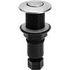 Create idea Interruttore dell'aria in acciaio inossidabile 304 Interruttore pneumatico Pulsante interruttore aria Pulsante in acciaio inossidabile per smaltimento rifiuti Vasche da bagno Lavastoviglie