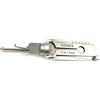 TPM GO - Strumento di sblocco 2 in 1 SS003 - Utensili per lucchetto e decodificatore, Acciaio inossidabile, 5 pin, 6 pin, strumento professionale per fabbro