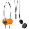 iKF Y3 Cuffie Retrò con cavo, Stereo con microfono, suono HiFi, leggere e confortevoli, jack da 3,5 mm, design regolabile, per laptop/PC/telefono