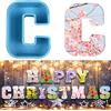 Yanmucy Stampi in silicone 3D alfabeto grande a forma di lettera epossidica per resina tampi fai da te in resina per lettere di cioccolato per compleanno matrimonio festa di Natale decorazioni artigianali