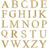 NBEADS Toppa con Lettera Ricamata da 26 Pezzo, Patch Ricamata in Pizzo Desorative Cuce su Applique Applique per Abiti Artigianali Decorazione Riparazione Abbigliamento Zaino, Oro