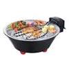 Melchioni Grill Elettrico Melchioni griglia BBQ1 barbecue elettrico 1250w 31cm Nero