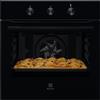 ELECTROLUX REX KOHHH04K Forno da Incasso Multifunzione Elettrico 60 cm - Acqua Cleaning - Classe A+ - Estetica Nera - Funzione Pizza - Ex KOHHH00K