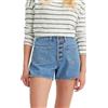 Levi's 80S Mom Short Patch Pckt Med Indigo-Worn in, Pantaloncini con Toppe, 29 Donna