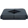Zambetti outdoor Set 4 pezzi base di supporto per ombrellone