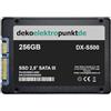 dekoelektropunktde Disco rigido SSD da 256GB compatibile con ASUS P8H61-MX USB3 Scheda madre, Ricambio alternativo 2,5 pollici SATA3
