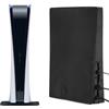 HoaaiGo Custodia Antipolvere per PS5, Custodia Protettiva Progettata per PS5, Custodia Protettiva Antipolvere Antigraffio per Playstation 5 con Porta Cavo Posteriore, Copertura Antipolvere (nero)
