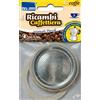 PARODI & PARODI Parodi&Parodi 3 Tazze, ricambi compatibili bialetti e Altri Marchi 1 Filtro Moka + 2 guarnizioni per caffettiera, Neutro, Standard