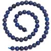 NBEADS 5 Ciocche Circa 220 Pz Perline di Lapislazzuli Naturali, 4 mm Perline di Pietre Preziose Sciolte, Perline Distanziatrici per La Creazione di Gioielli, Bracciali, Artigianato Fai-da-Te