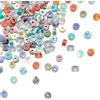 NBEADS 160pz 8 Stili Perline in Pietra Naturale Heishi, 4 mm Perline di Pietra Rotonde Piatte Distanziatore per Disco Perline Sciolte per Orecchini Bracciale Collana Creazione di Gioielli Fai-da-Te