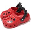 Crocs Classic Iam Ladybug Clog T Varsity Red Toddler Infant Sandal 210016-6WG