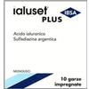 IBSA FARMACEUTICI ITALIA SRL Ialuset Garze Sterili Impregnate 10X10 Cm 10 Pezzi