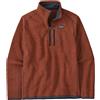 Patagonia M's Better Sweater 1/4 Zip Fleece pile tecnico uomo