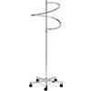Espositivi TP 06 stender appendiabiti a spirale cromato