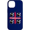 SARDEGNA 4 Mori Sardegna Bandiera Sardegna regalo Custodia per iPhone 14